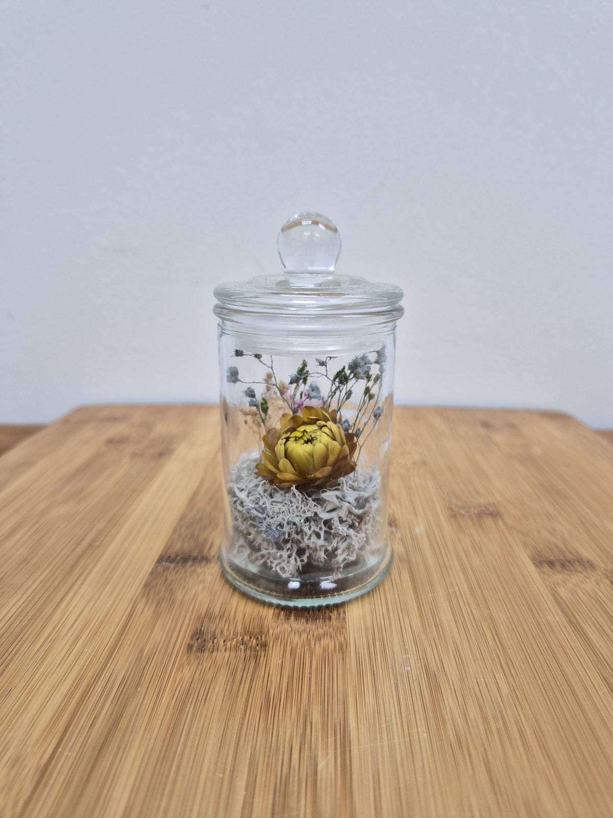 Mini preserved flower jar (customisable)