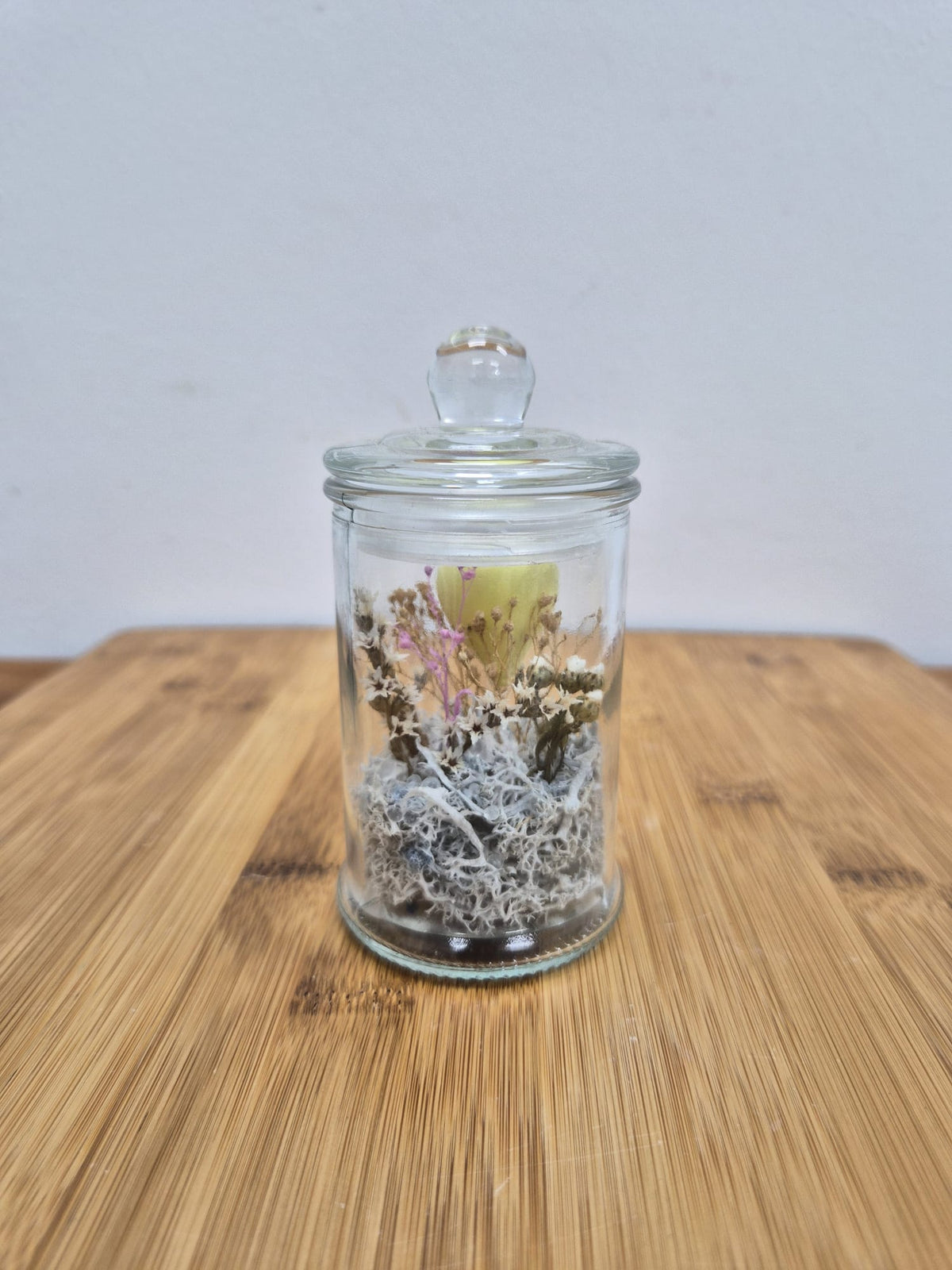 Mini preserved flower jar (customisable)