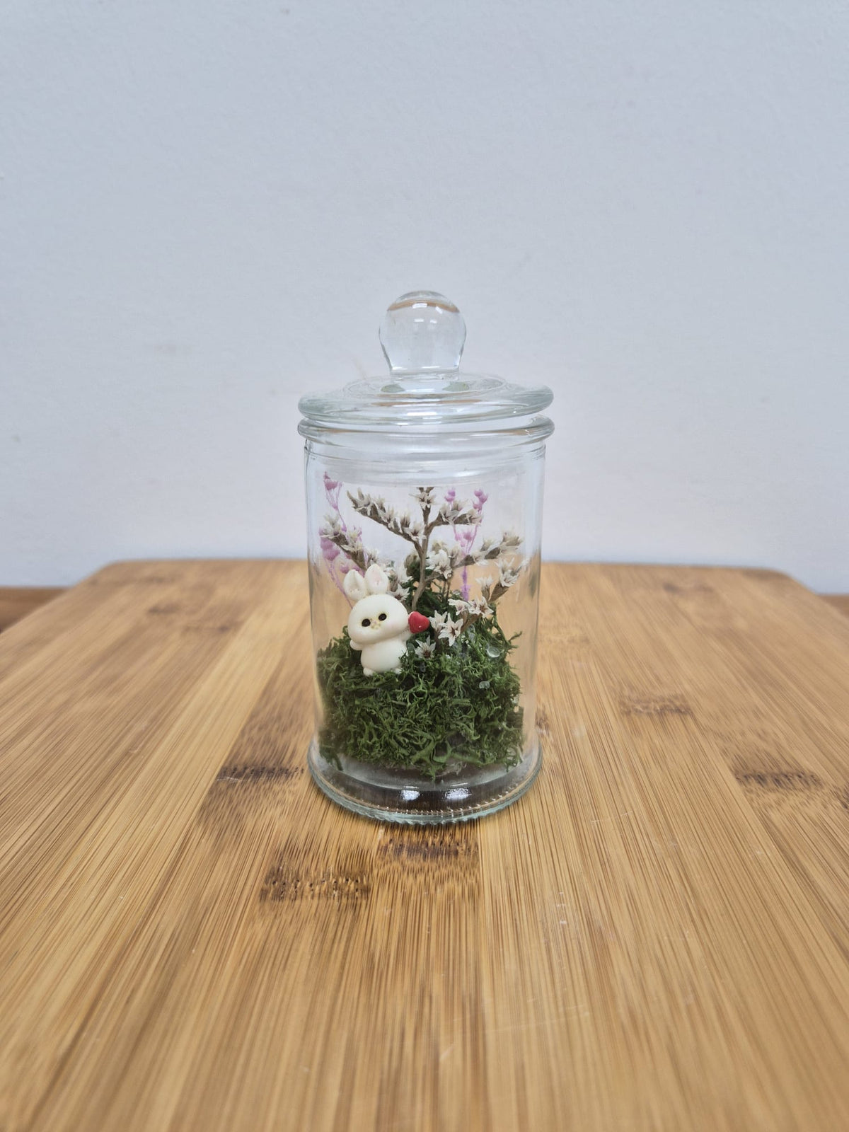 Mini preserved flower jar (customisable)